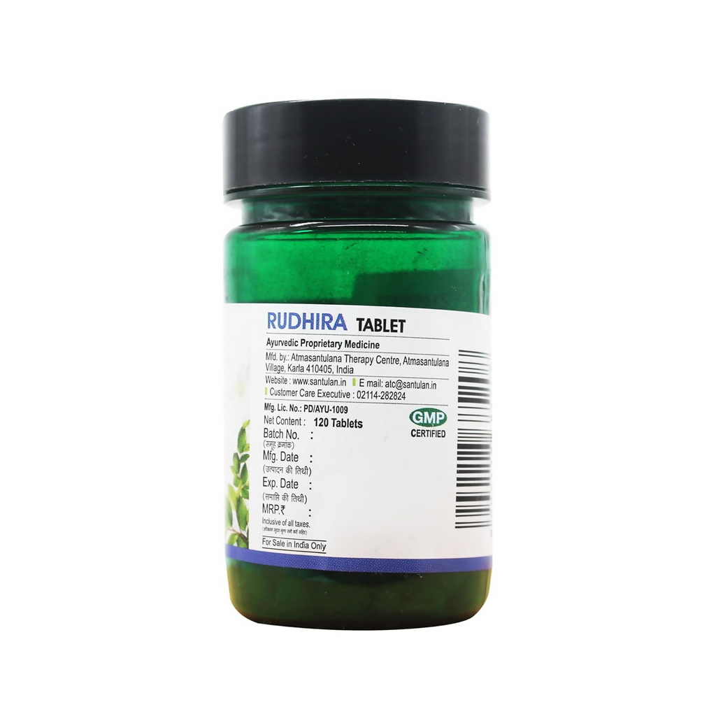 Santulan Ayurveda Rudhira Tablets | Grocsy