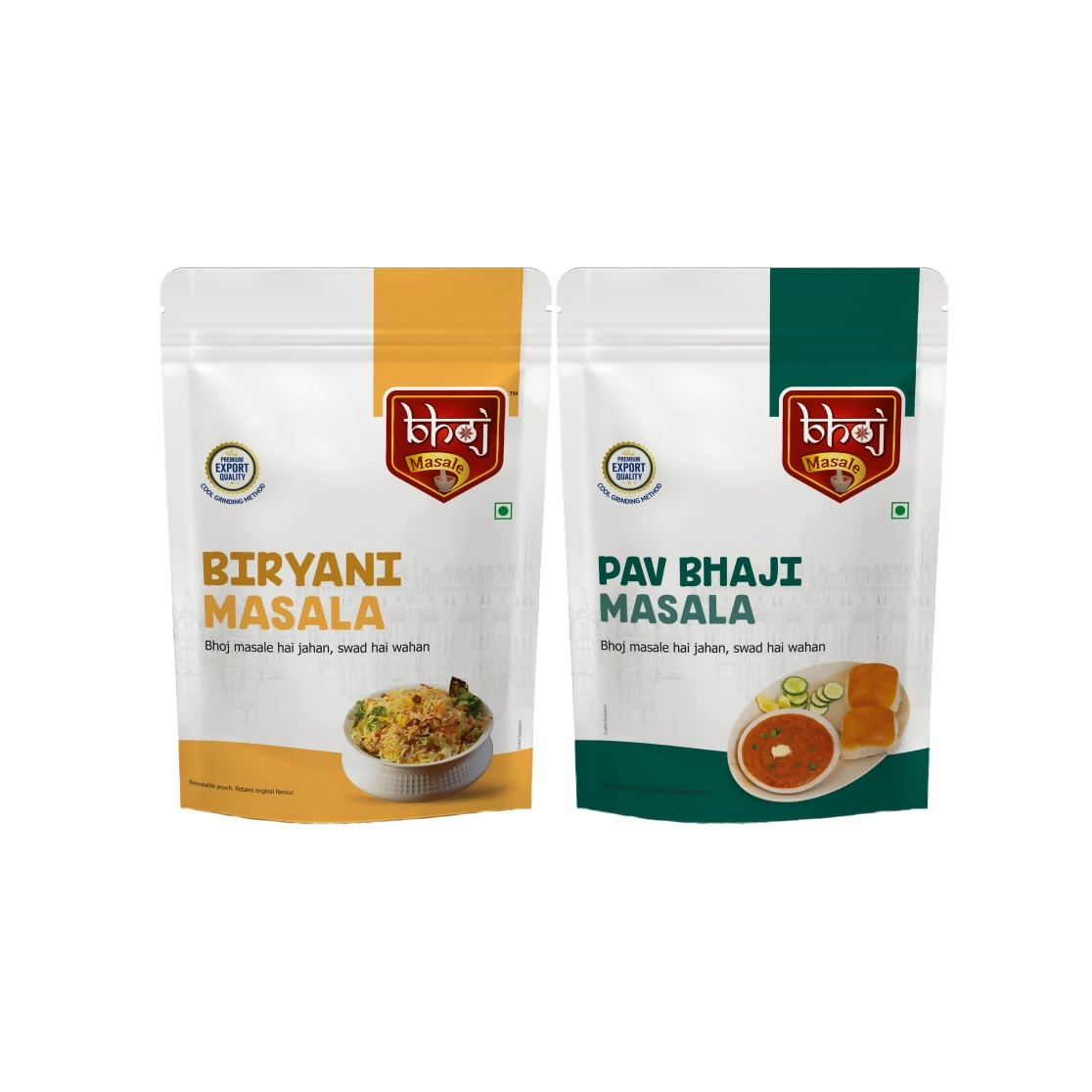 Bhoj Masale Biryani And Pav Bhaji Masala Powder | Grocsy