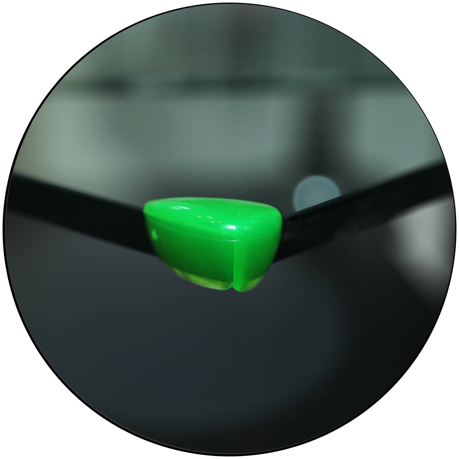 Safe-O-Kid Tear Drop Colourful Corner Caps Green For Kids Protection | Grocsy