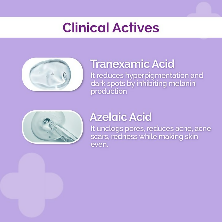 The Derma Co Tran-Zelaic Pigmentation Corrector Serum with Tranexamic Acid & Azelaic Acid | Grocsy