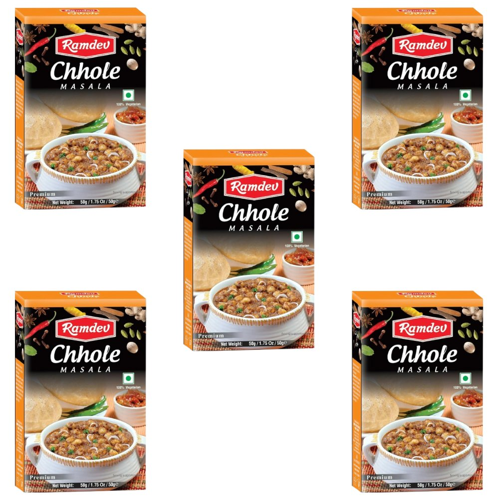 Ramdev Chhole Masala Powder | Grocsy