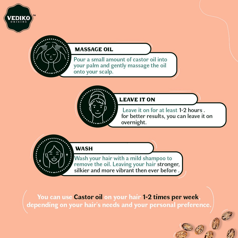 Vediko Origins Castor Oil | Grocsy