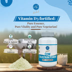 Aadvik Cow Colostrum Powder with 600 IU Vit D3 per serving | Grocsy