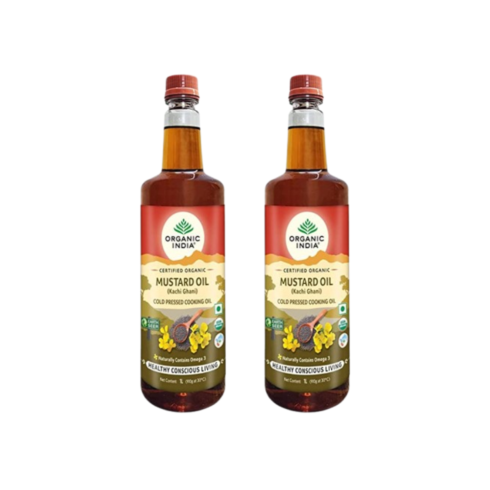 Organic India Mustard Oil | Grocsy