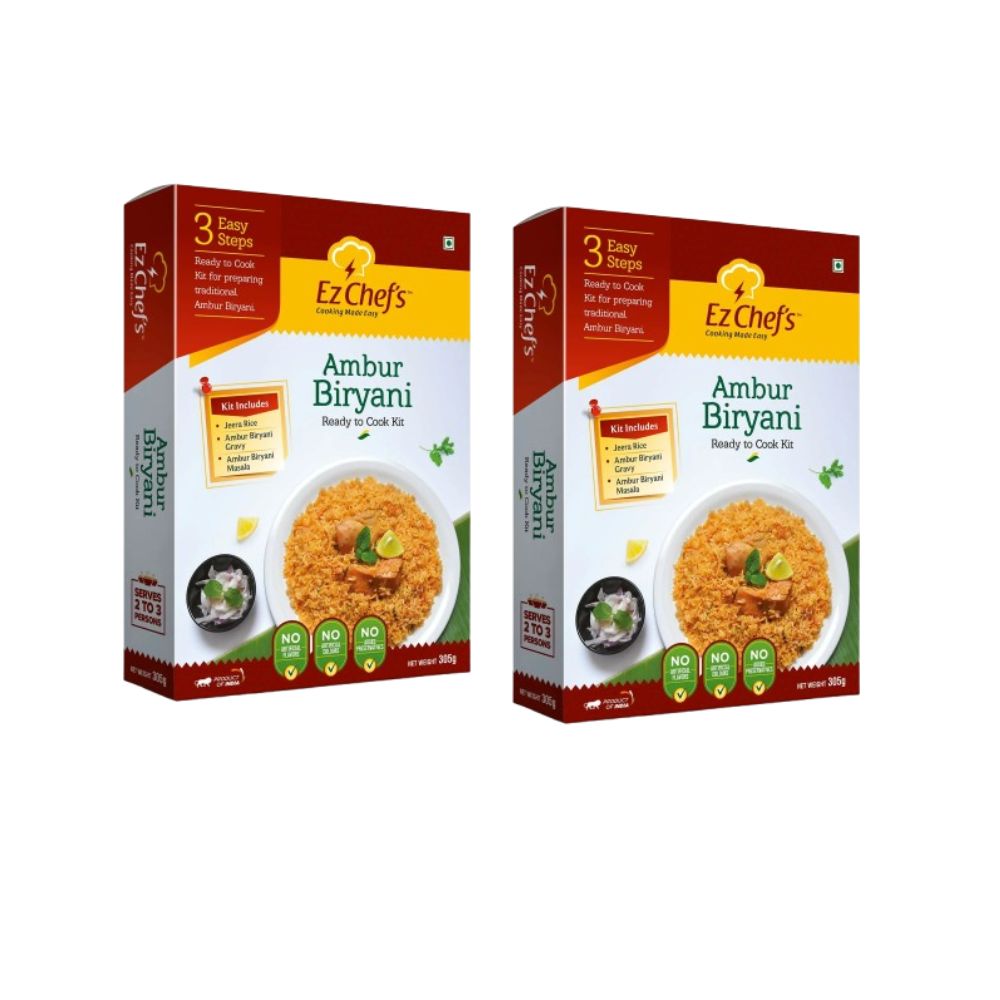 Ez Chef's Ambur Biryani Kit - Ambur's Famous Biryani | Grocsy