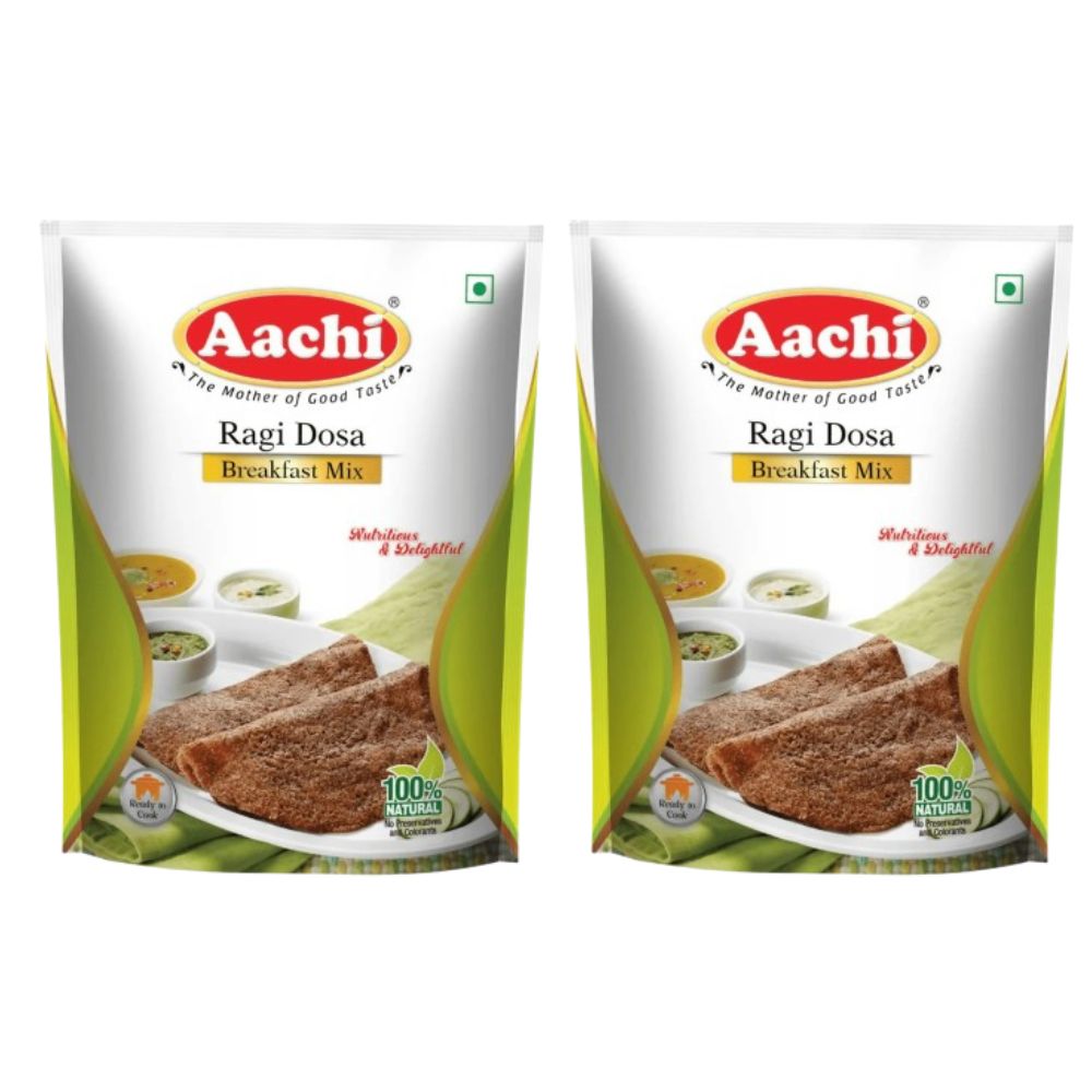 Aachi Ragi Dosa Breakfast Mix | Grocsy