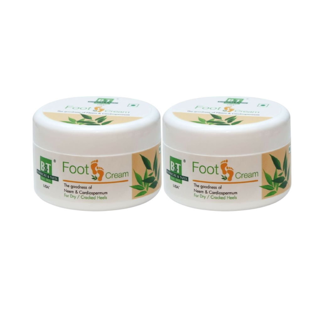BT Boericke & Tafel Foot Cream with Goodness of Neem for Dry and Cracked Heels | Grocsy