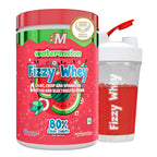 Big Muscles Nutrition Fizzy Whey & Shaker Combo | Grocsy