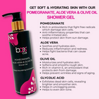 Baes Club Deeply Nourishing & Exfoliating Shower Gel | Grocsy