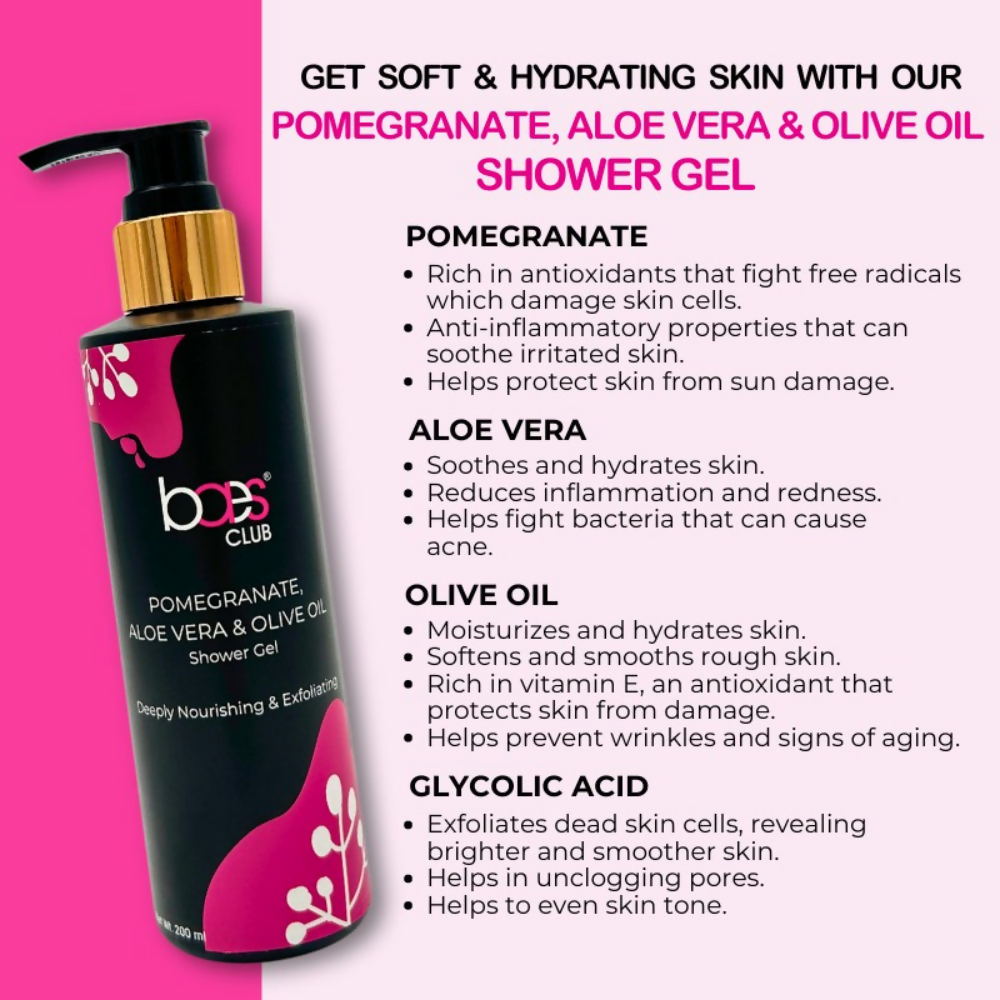 Baes Club Deeply Nourishing & Exfoliating Shower Gel | Grocsy