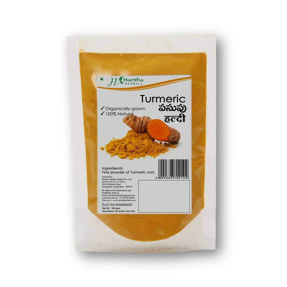 Haritha Herbals Organic Turmeric Powder | Grocsy