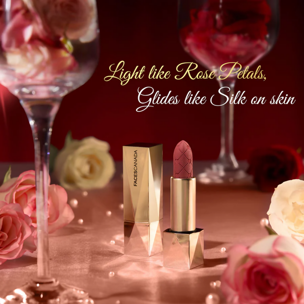 Faces Canada Comfy Silk Obsession Lipstick - Addictive Red 09 | Grocsy