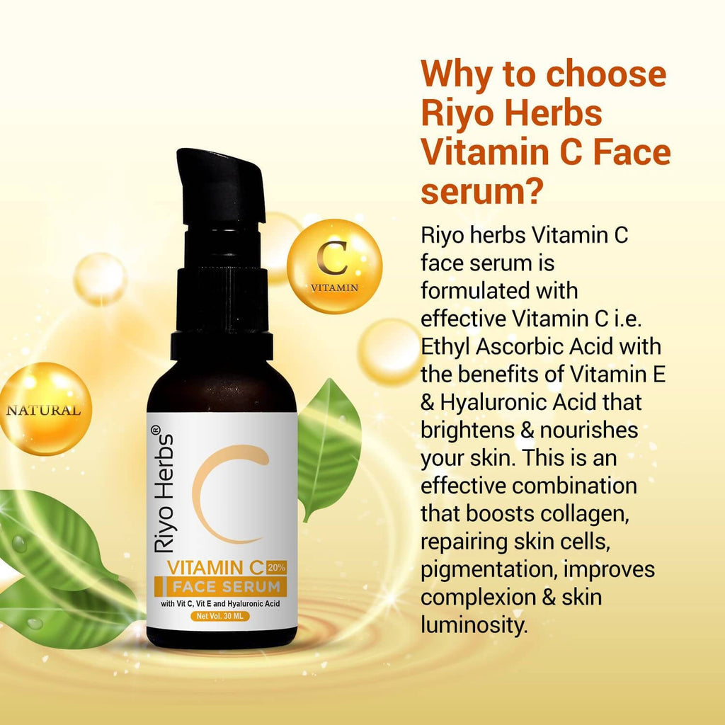 Riyo Herbs Vitamin C Face Serum | Grocsy