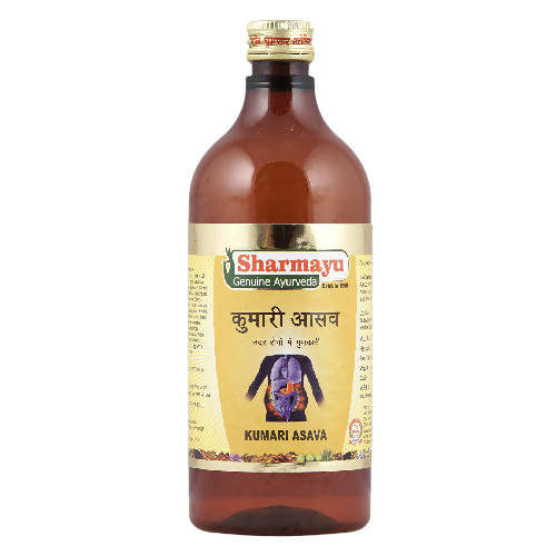 Sharmayu Ayurveda Kumari Asava Syrup | Grocsy