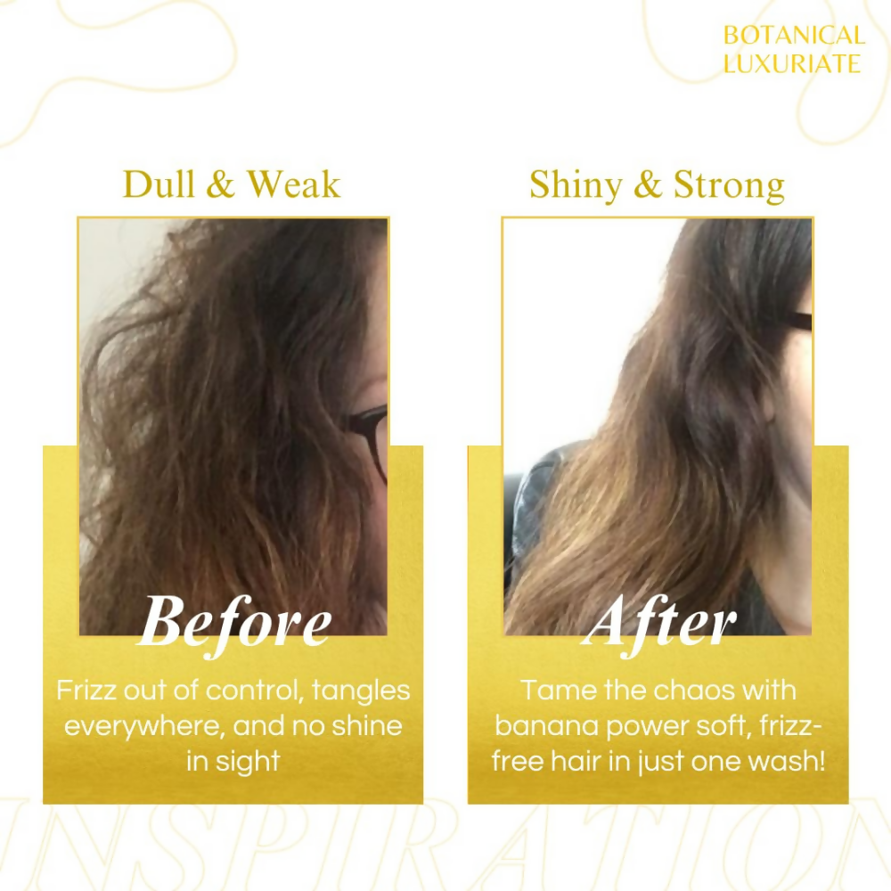 Botanical Luxuriate Banana Natural Shampoo + Conditioner | Grocsy