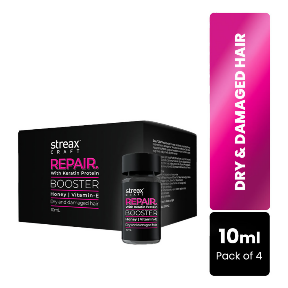 Streax Craft Repair Booster - For Dry & Damaged Hair Repair With Keratin Protein | Grocsy