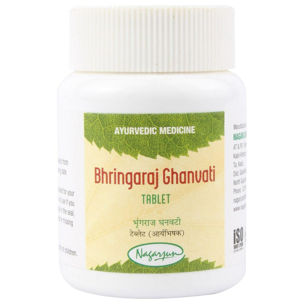 Nagarjun Pharma Bhrungaraj Ghanvati Tablets | Grocsy