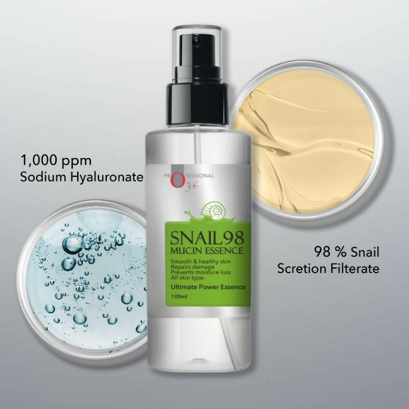Professional O3+ Snail Mucin 98 Ultimate Power Essence | Grocsy