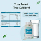Neuherbs True Calcium 1000mg With Natural Vitamin D3 Tablets | Grocsy