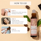 AreoVeda Under Eye Serum With CryoCoffee | Grocsy