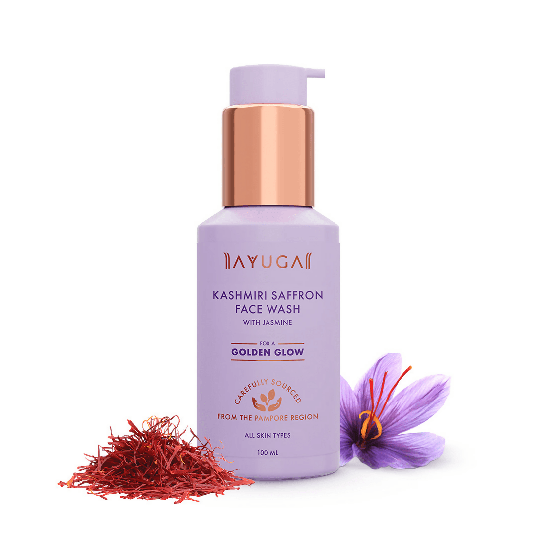 Ayuga Kashmiri Saffron Face Wash | Grocsy
