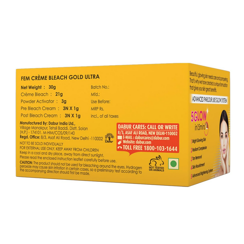 Fem Fairness (Gold Ultra) Crème Bleach | Grocsy
