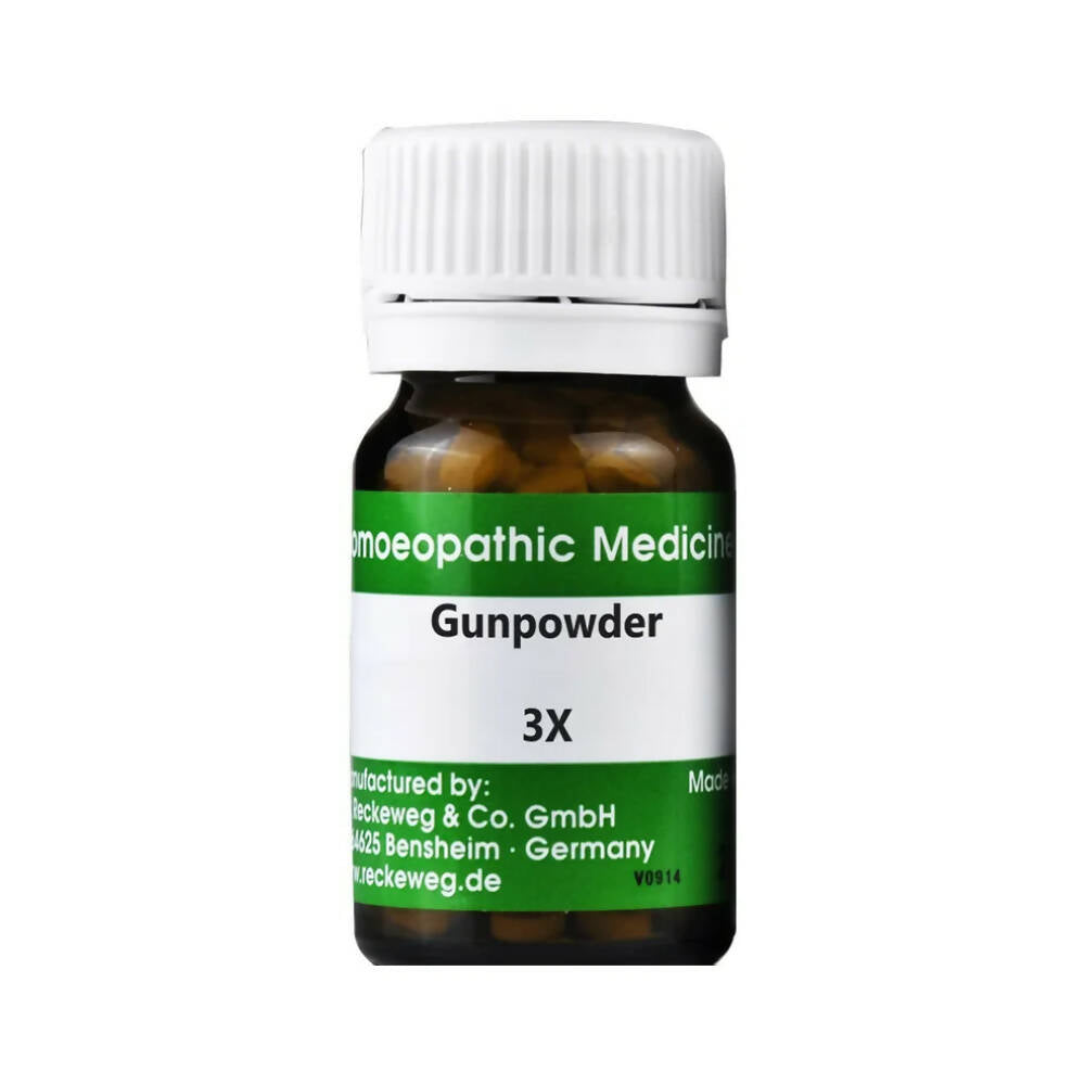 Dr. Reckeweg Gunpowder Trituration Tablets | Grocsy