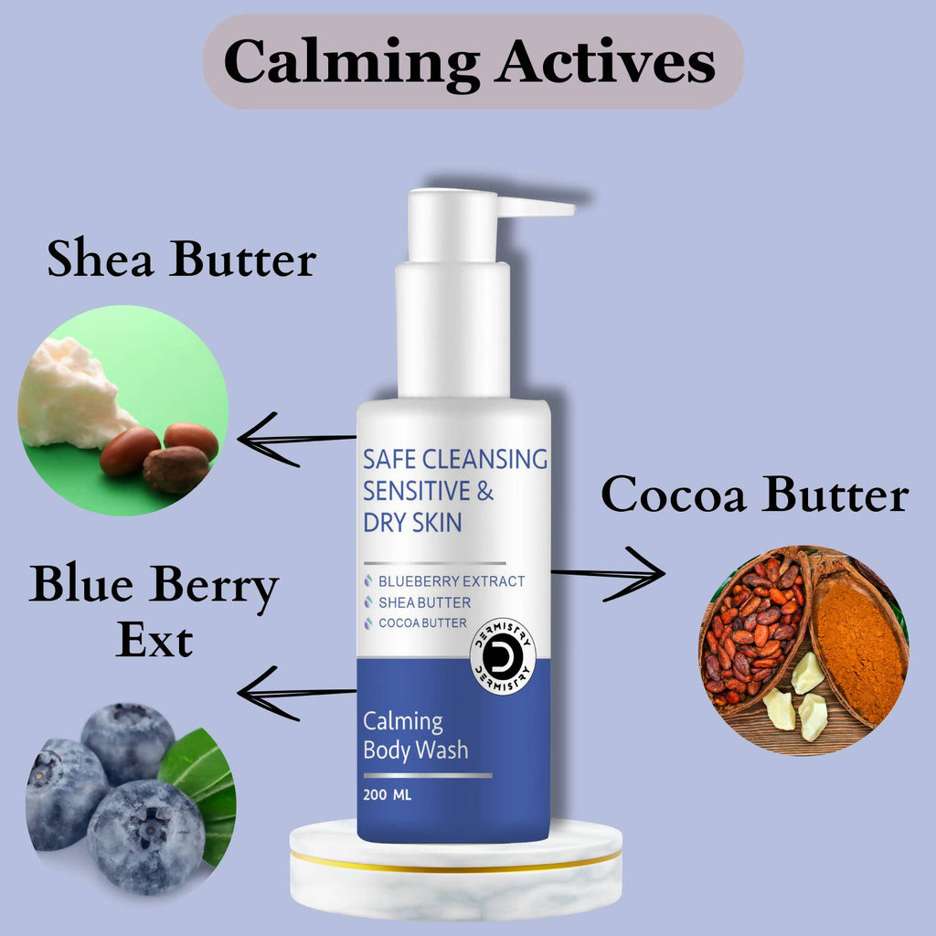 Dermistry Calming Body Wash & Calming Face Wash | Grocsy