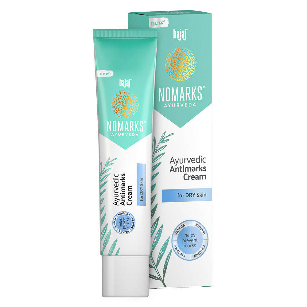 Bajaj Nomarks Ayurvedic Antimarks Cream For Dry Skin | Grocsy