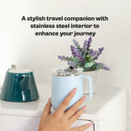 Udyan Tea Stainless Steel Insulated Mug - Frost Blue | Grocsy