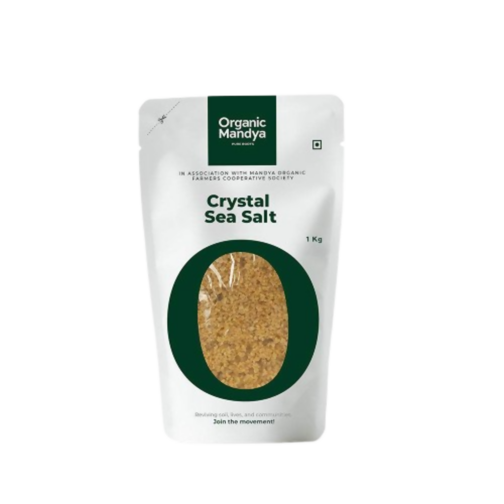 Organic Mandya Crystal Sea Salt | Grocsy