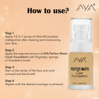 AYA Perfect Matte Cover Foundation - 02 Beige | Grocsy