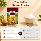 Geosvasth Organic Brown Sugar | Grocsy