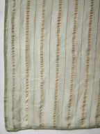 Light Green Georgette Handwork Unstitched Dress Material - Hanika | Grocsy
