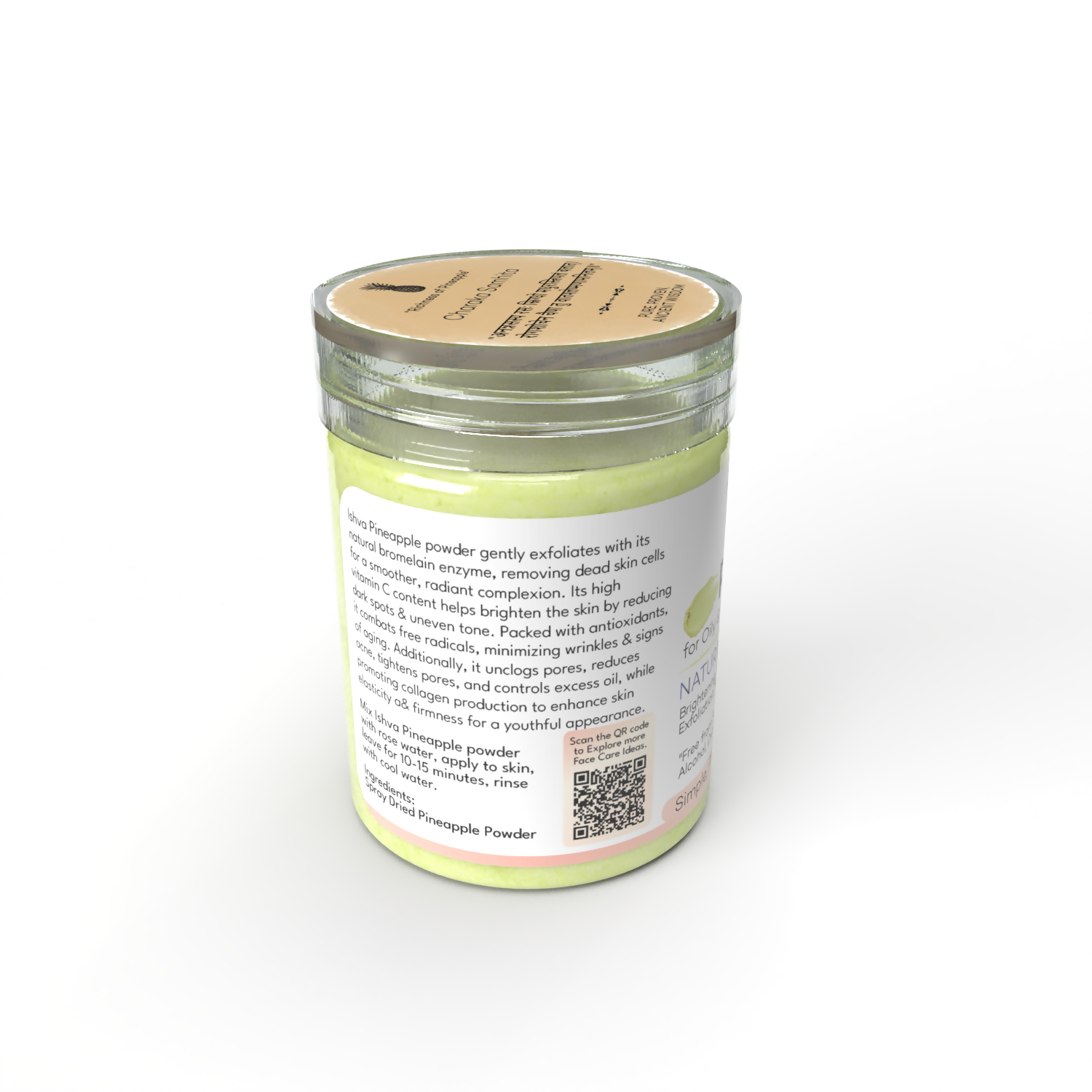 Ishva Pineapple powder For Skin | Grocsy