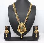 Joban Fashion Brass With Rajwadi Polish Necklace Set | Grocsy