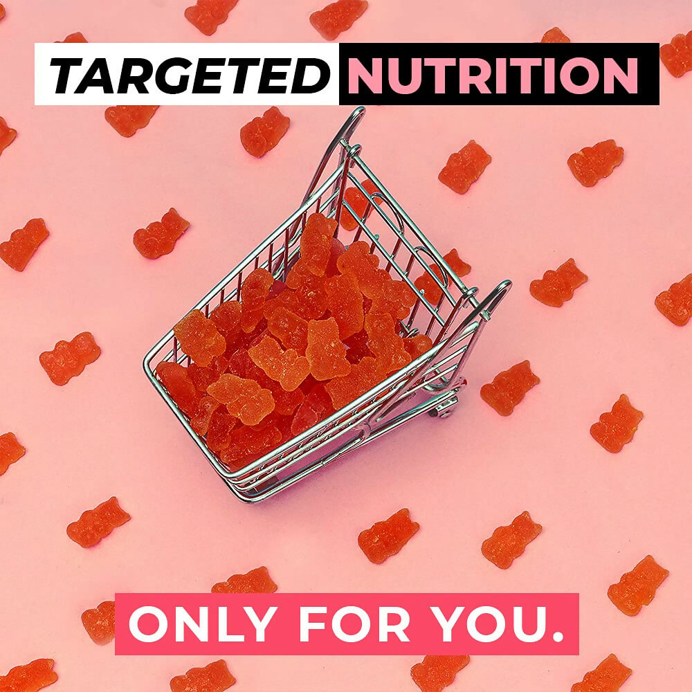 Meadbery Women's Multivitamin Gummies - Strawberry Flavour | Grocsy