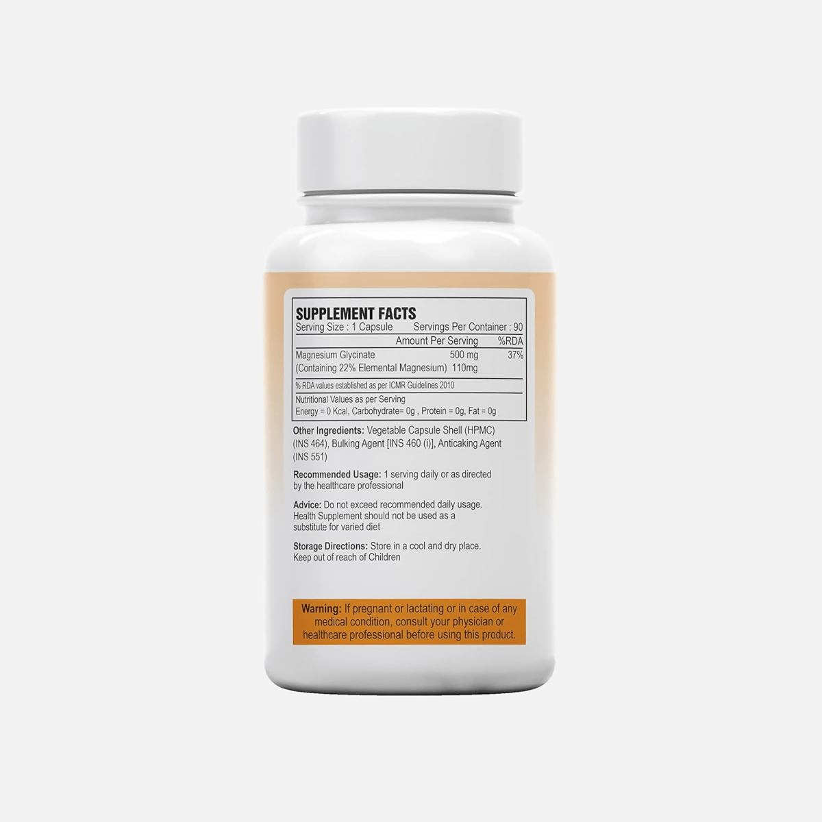 Alpspure Nutra Magnesium Glycinate Capsules | Grocsy