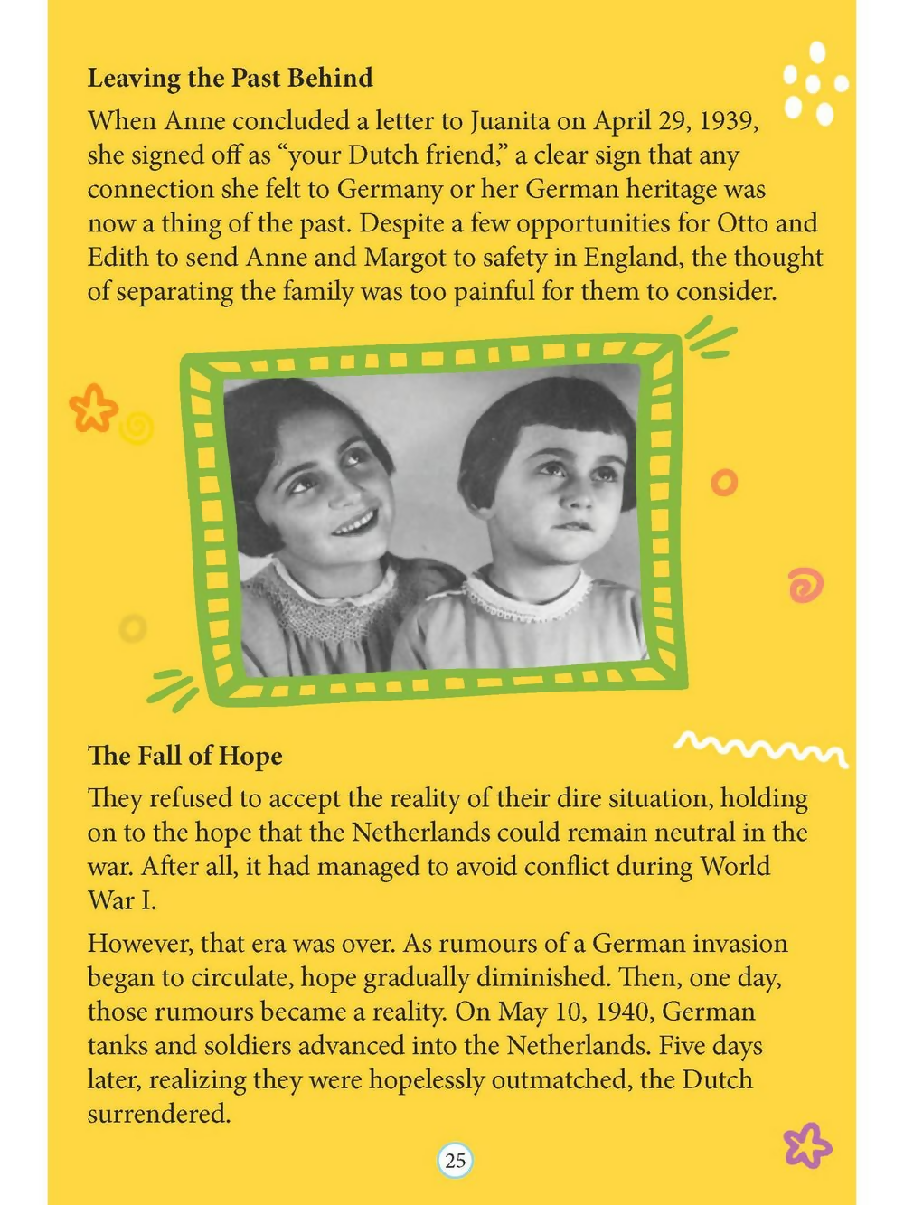 Dreamland Publications Anne Frank Icons of Inspiration Illustrated Biography For Kids | Grocsy
