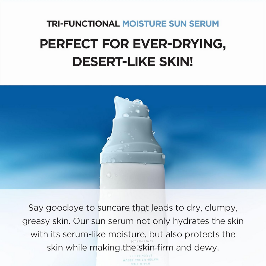 SKIN1004 Madagascar Centella Hyalu-Cica Water-Fit Sun Serum | Grocsy