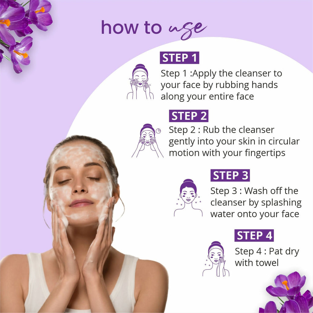 Globus Naturals Ayurvedic Kumkumadi Skin Lightening Face Wash | Grocsy