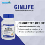 Healthvit Ginlife Capsules | Grocsy