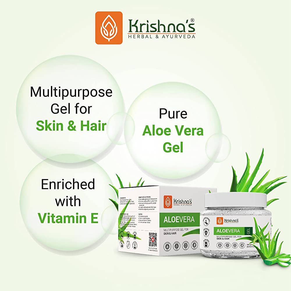 Krishna's Herbal & Ayurveda Aloevera Gel | Grocsy