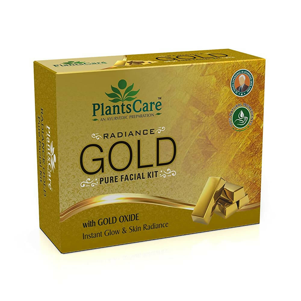 Plants Care Radiance Gold Pure Facial kit 525g | Grocsy