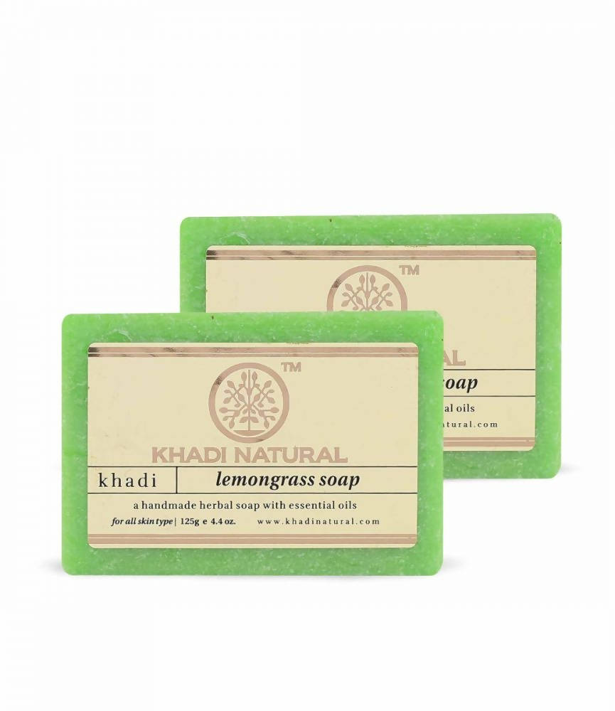 Khadi Natural Herbal Lemongrass Soap | Grocsy