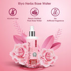 Riyo Herbs Steam Distilled Rose Water | Grocsy