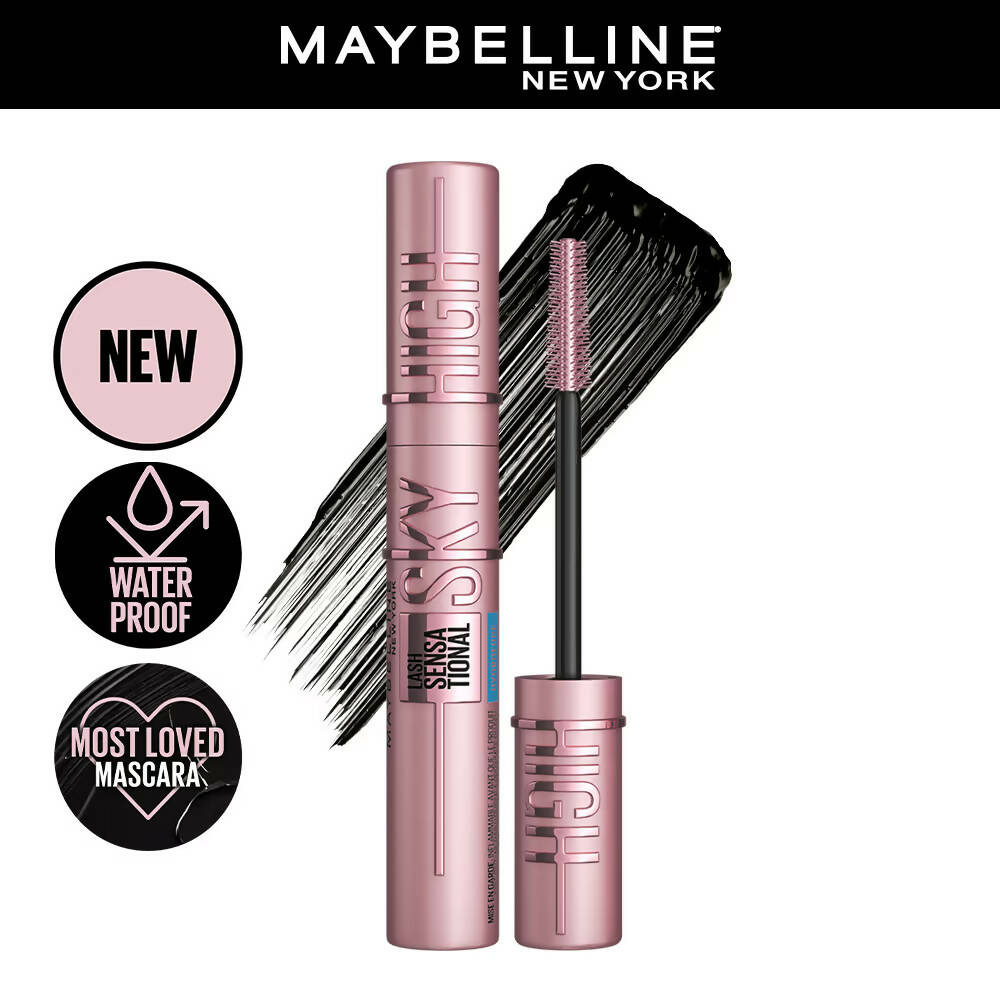 Maybelline New York Lash Sensational Sky High Waterproof Mascara - Very Black | Grocsy