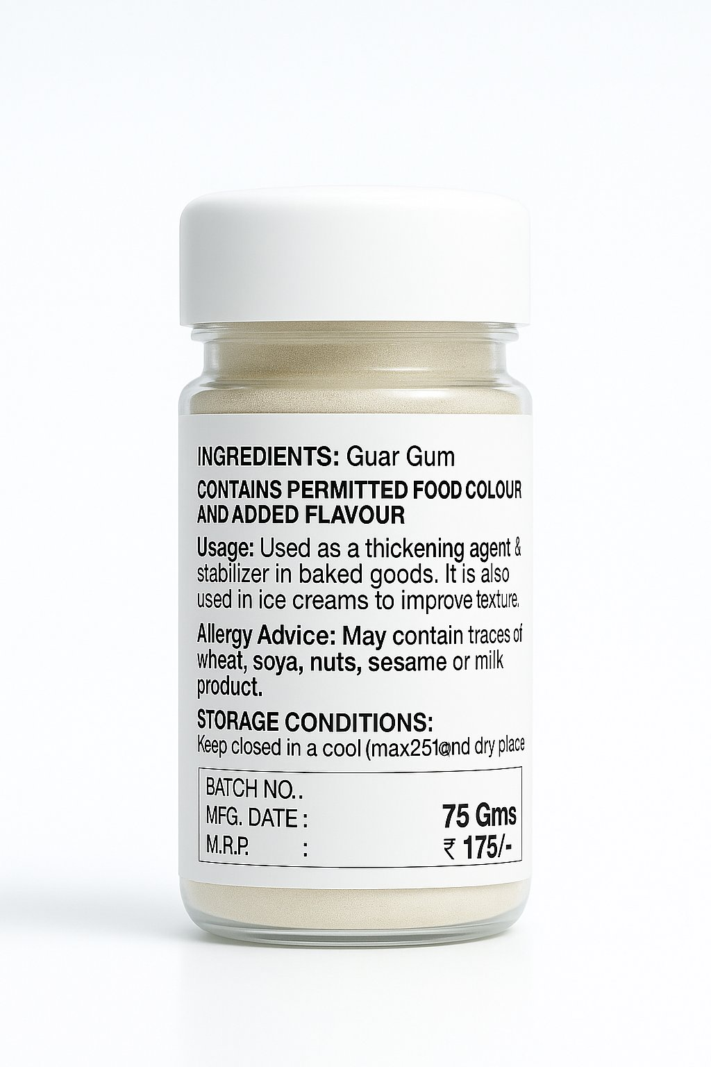 Confect Guar Gum | Grocsy