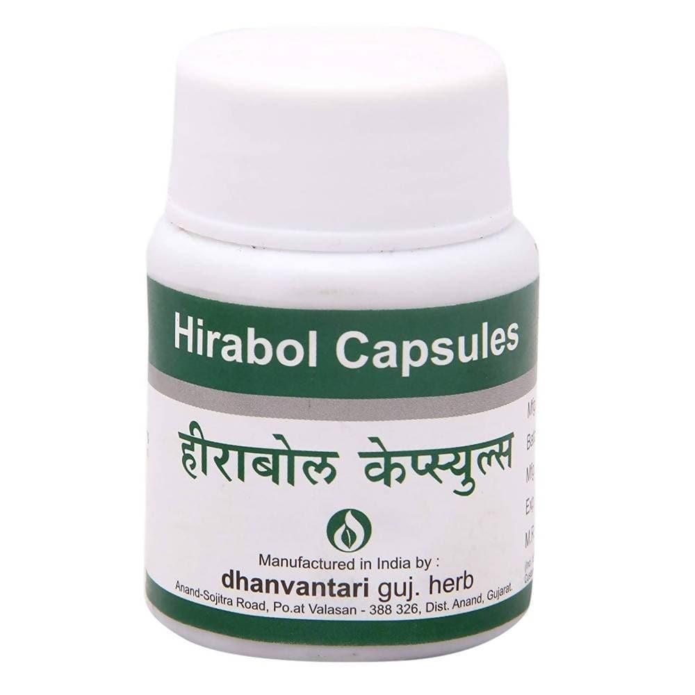 Dhanvantari Hirabol Capsule | Grocsy