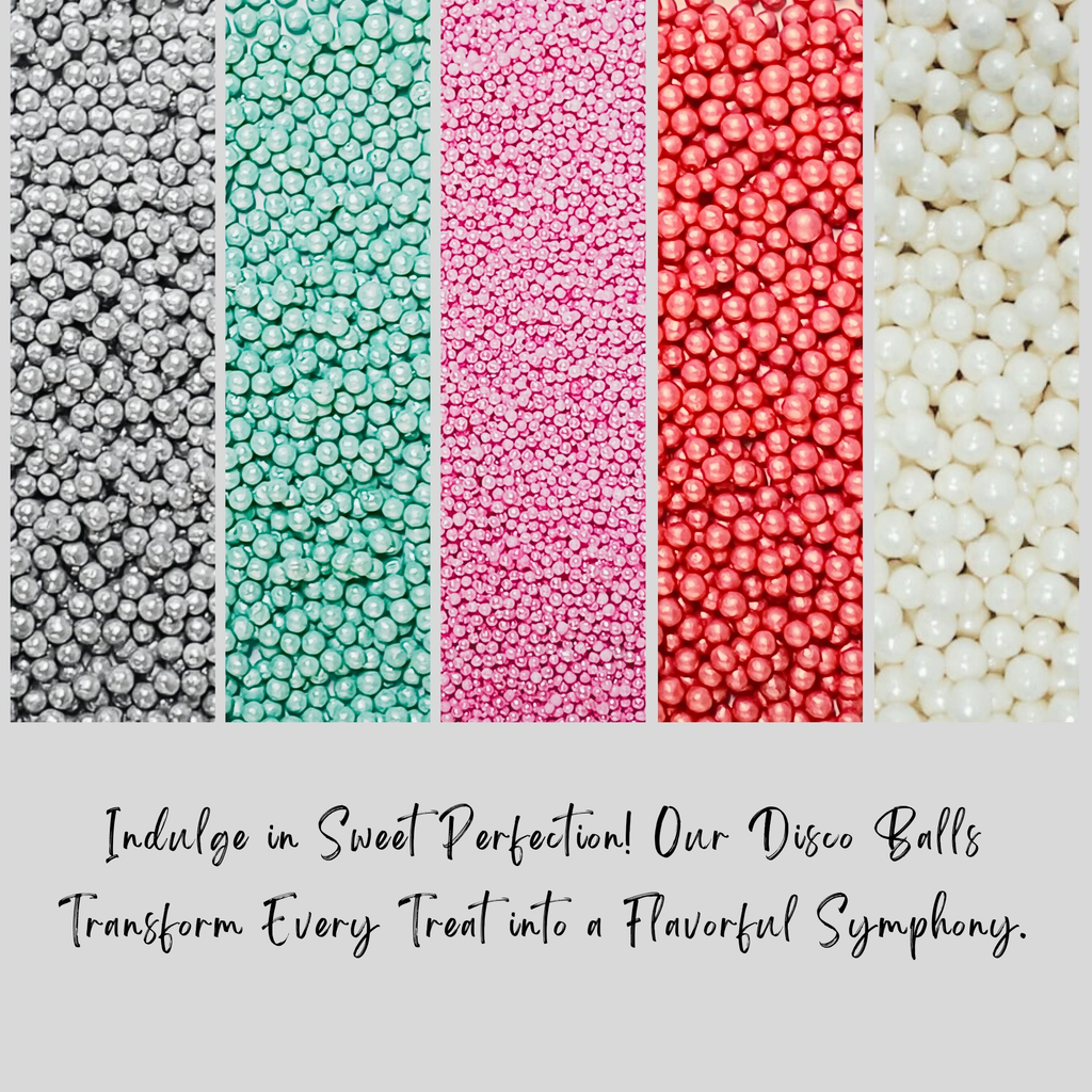 Confect Mermaid Disco Balls Assorted Sprinkles (DB-08) | Grocsy